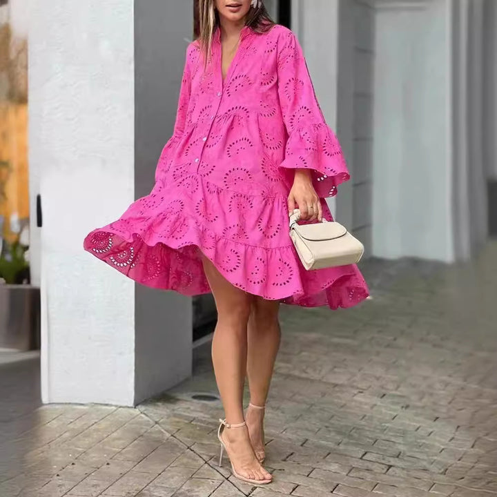 Dame Flydende Bohemian Sommerkjole Stilla