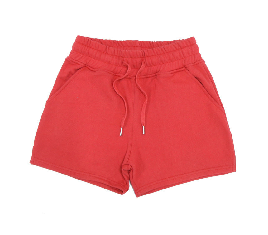 Dame Behagelige Shorts med elastisk talje og praktiske sidelommer Stilla