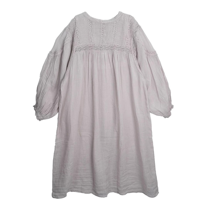 Femme Bohemian Lange Ærmer Maxi Kjole Stilla