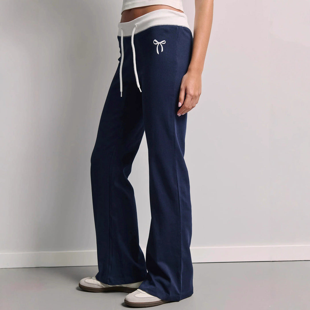 Damer Behagelige og afslappede sweatpants med elastisk linning og sidelommer Skovae