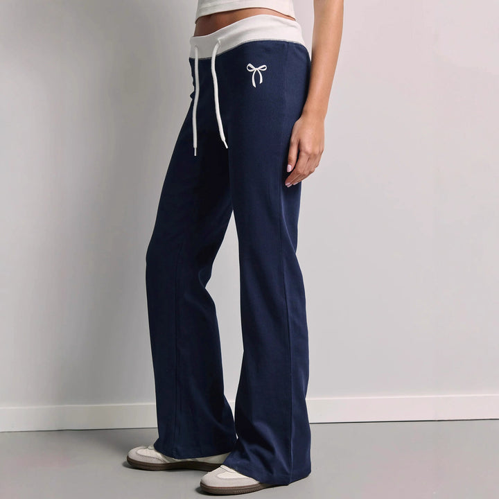 Damer Behagelige og afslappede sweatpants med elastisk linning og sidelommer Skovae