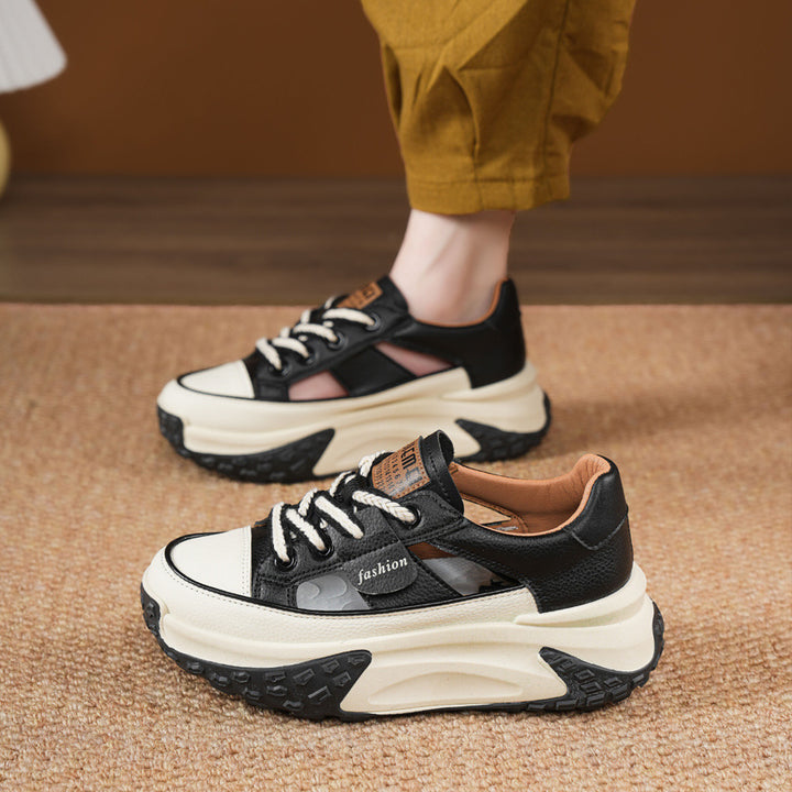 Dame Chunky Sneakers med trendy profilsål og komfortabel dæmpning Stilla