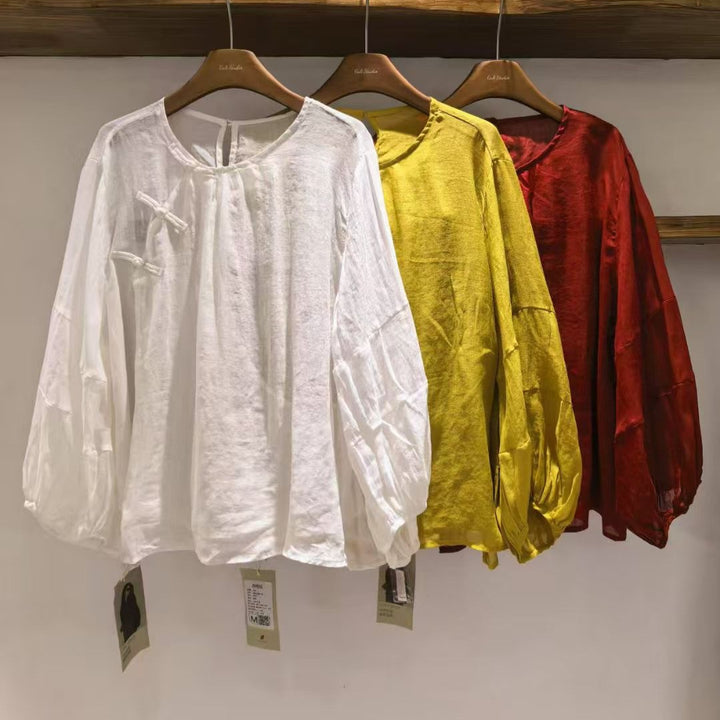 Fru Leichter Struktureret Pullover Bluse Stilla