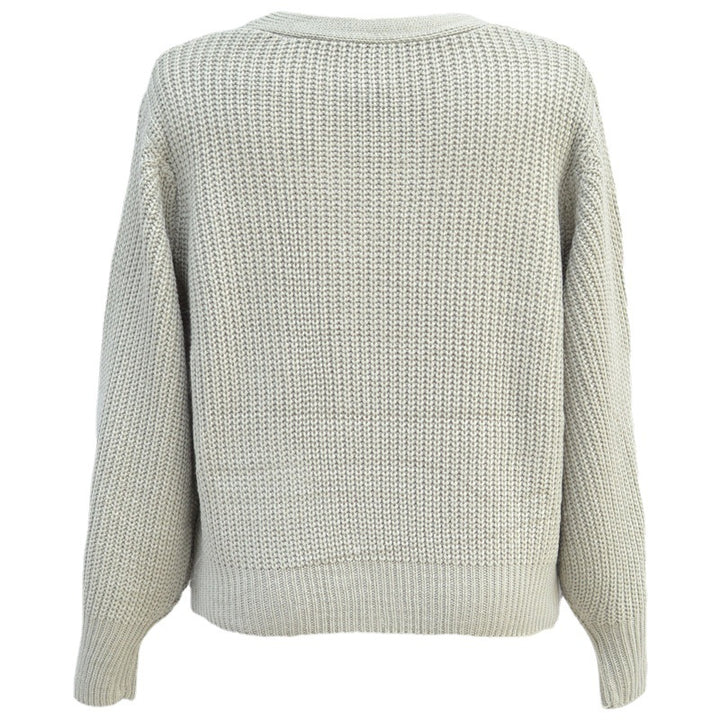 Kvinder hyggelig cardigan med store knapper Stilla