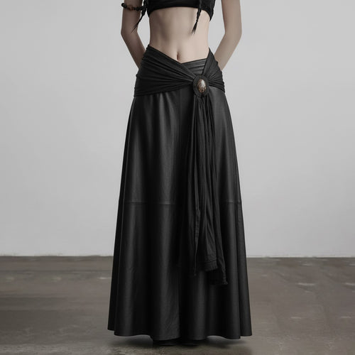 Dame elegant satin aften nederdel med raffinerede flæser og spidsen-hemmeligt Skovae