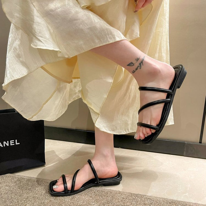 Dame Elegante og Behagelige Riemchen-Sandaler med Gåkomfort Stilla