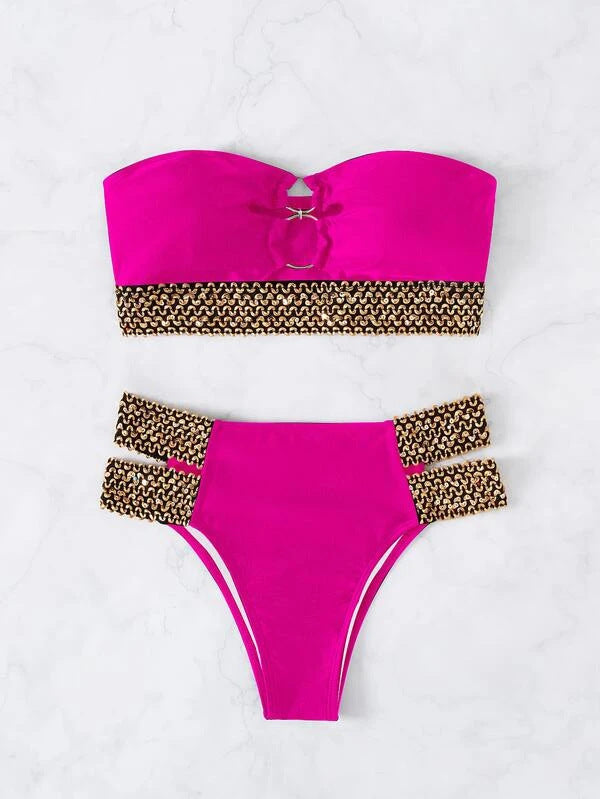 Dame Strapless Bikini-sæt Stilla
