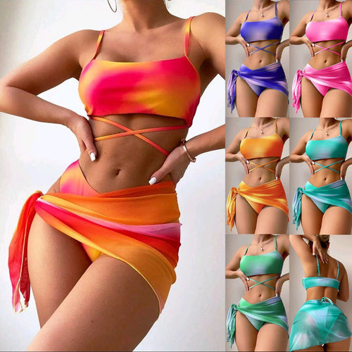 Dame bikini-sæt med elegant indpakningsdetalje og trendy snit Stilla