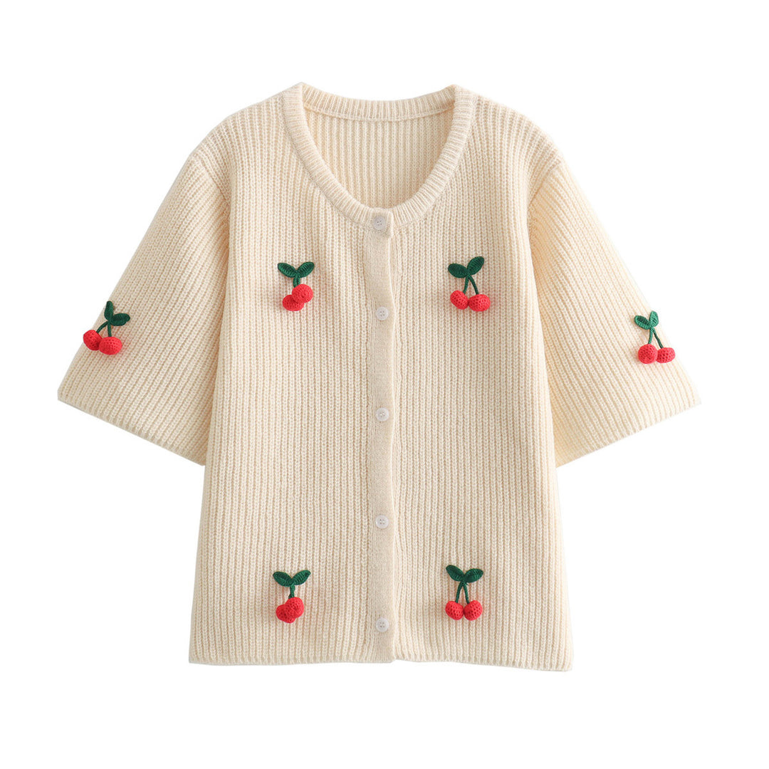 Femme Bestikket Ribstrik-Cardigan Stilla