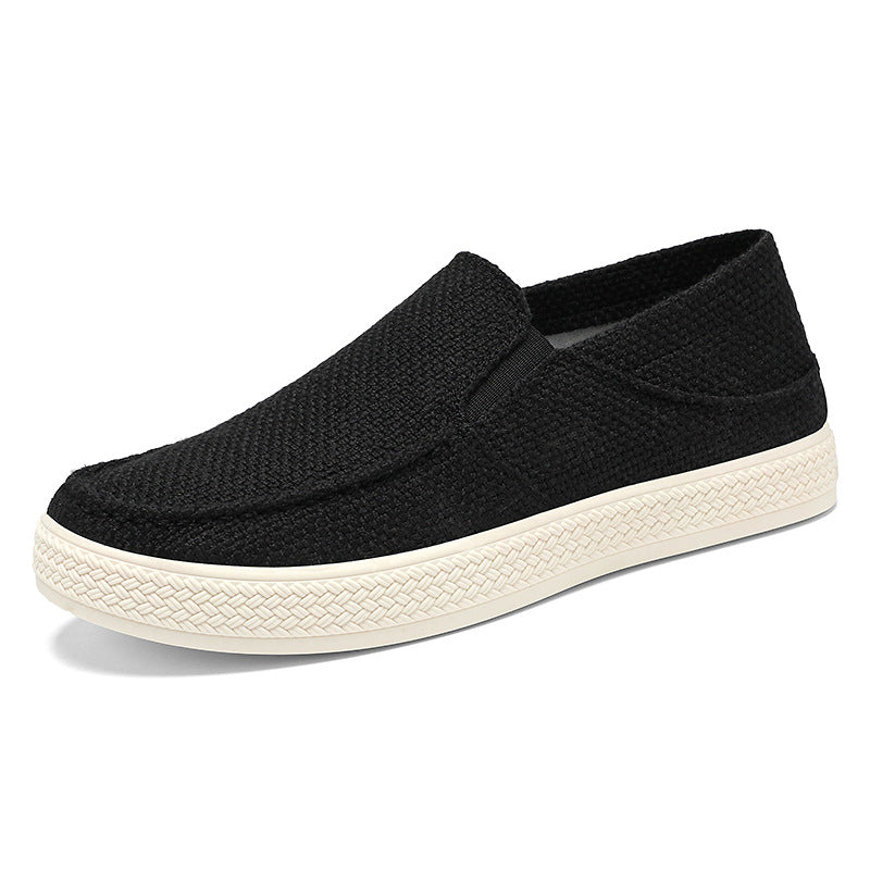 Femme Fritid Slip-On Strik Sneakers Stilla