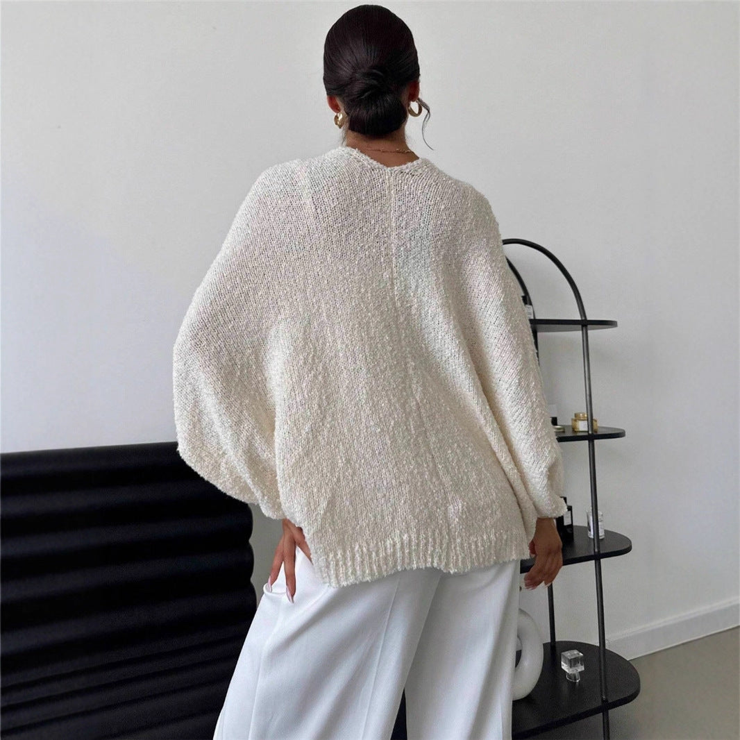 Kvinder Kimono Jakke med Bred Snit og Casual Elegance Stilla