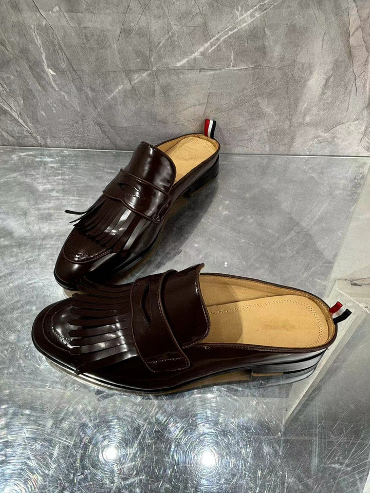 Herren stilfulde Loafers med frynse-detalje Stilla