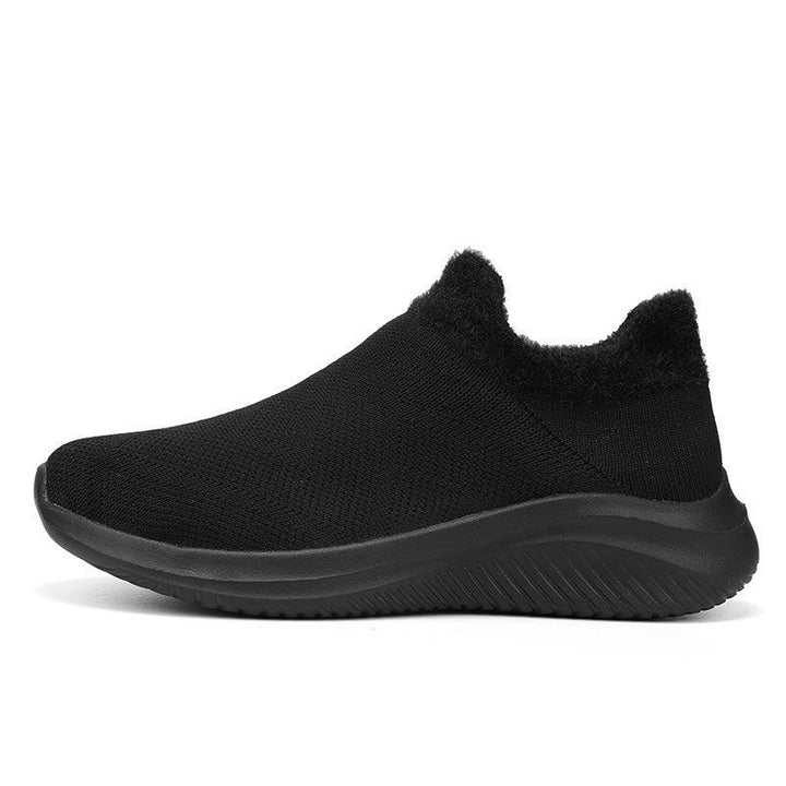 Damer Bequeme Slip-On Strik-Sneakers Stilla