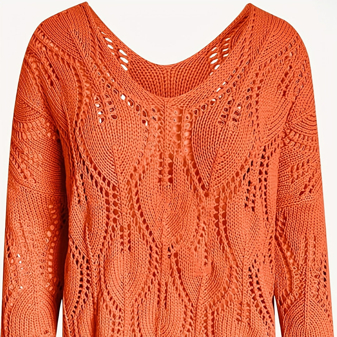 Femme Åben Strikbluse Stilla