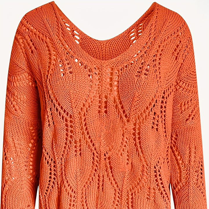 Femme Åben Strikbluse Stilla