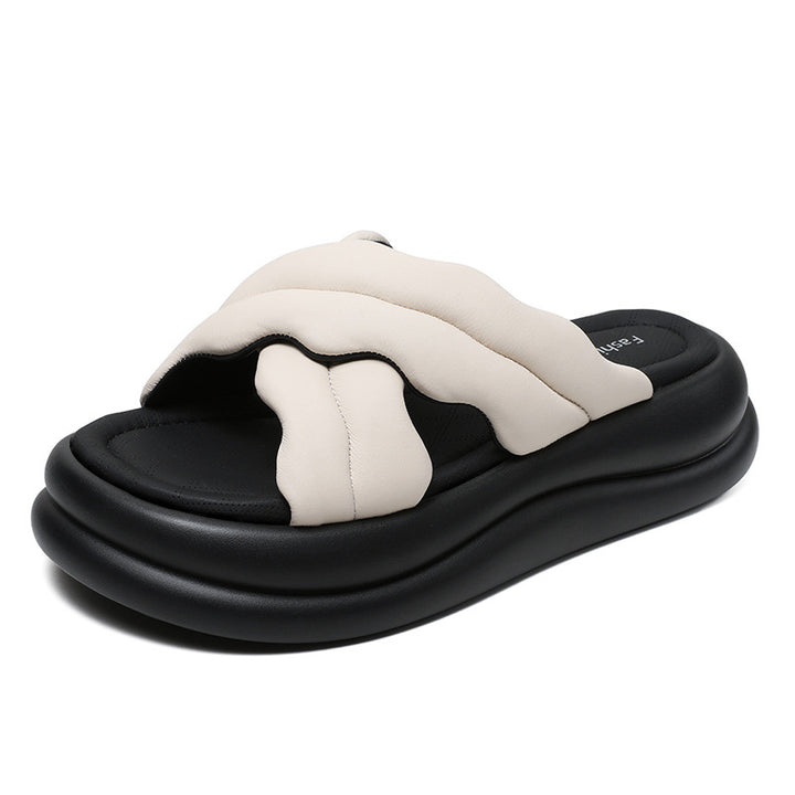 Dame Stilfulde Behagelige Slide Sandaler Stilla