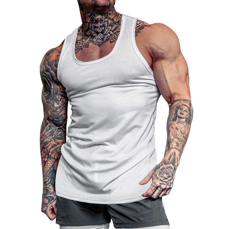 Herre ærmeløs sport tanktop i åndbart bomuld Stilla