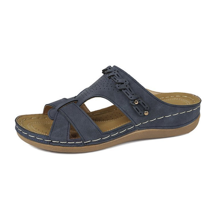 Dame Komfortable Sandaler med stilfuldt strop-design og ergonomisk såldesign Stilla