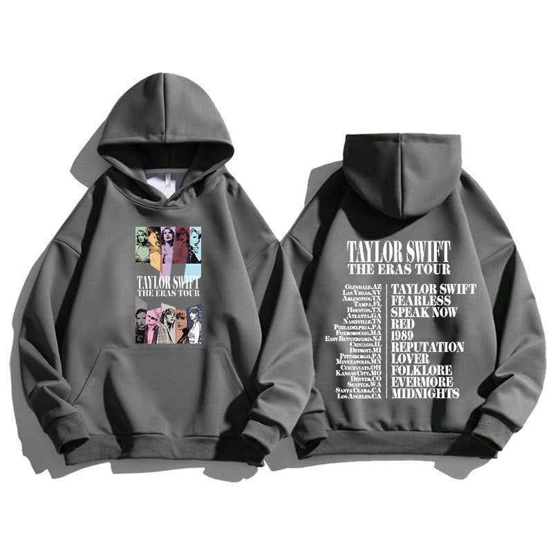 Kvinders hoodie med kunstnerisk motiv og inspirerende oplysning Skovae