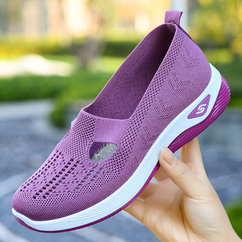 Femme Åndbare Slip-On Sneakers Stilla