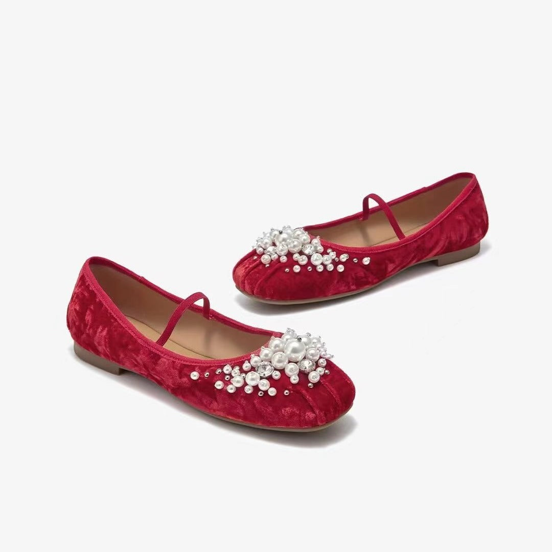 Femme Dekorative Udsmykkede Ballerinas Stilla