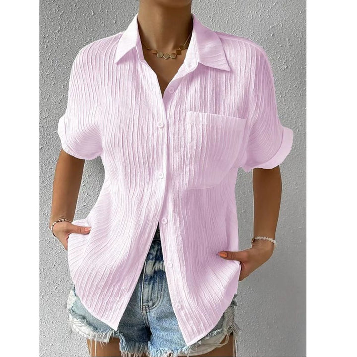 Dame Oversize Skjorte Stilla