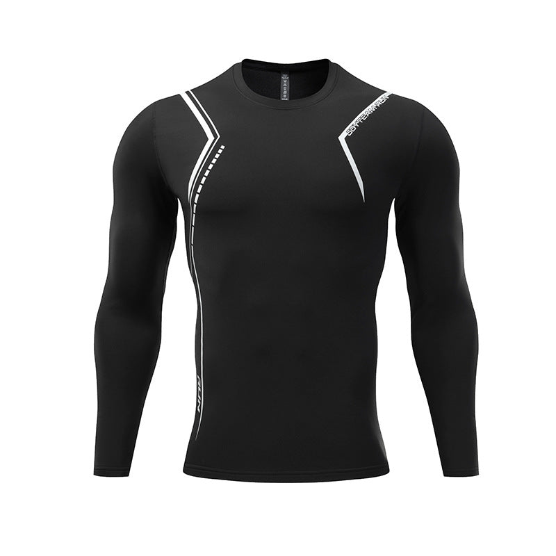 Herren Funktions-Langarmshirt med innovativ fugttransporterende teknologi og sporty design Stilla
