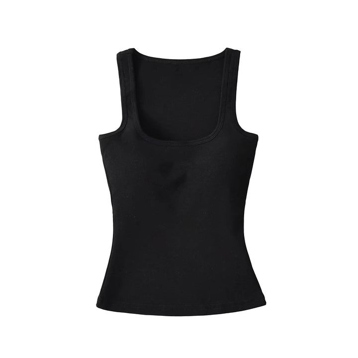Dame Funktions-Top med brede stropper og elastisk bomuldsblanding Stilla