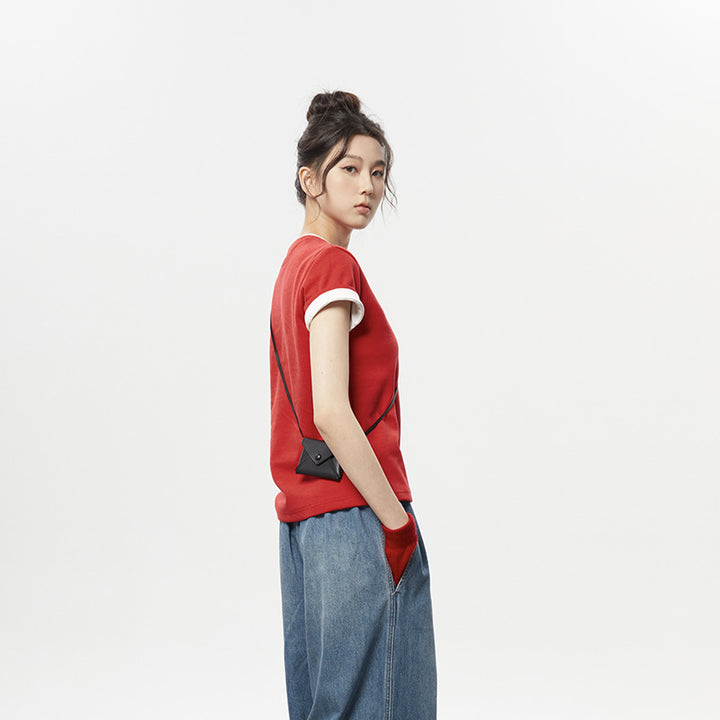 Kvinders casual T-shirt med moderne snit Stilla