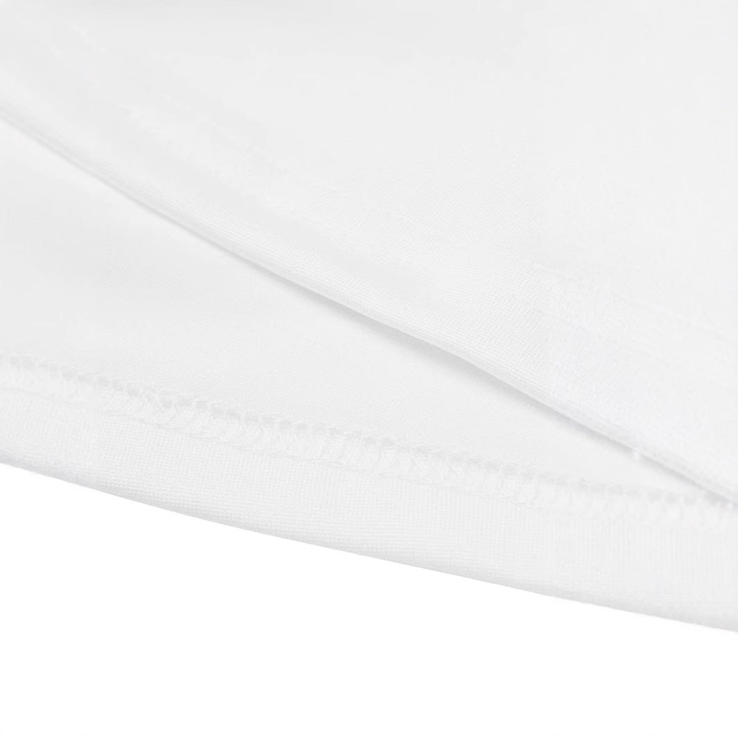 Dame Crop-T-shirt med stilfulde stjernemotiver og figursyet snit Skovae
