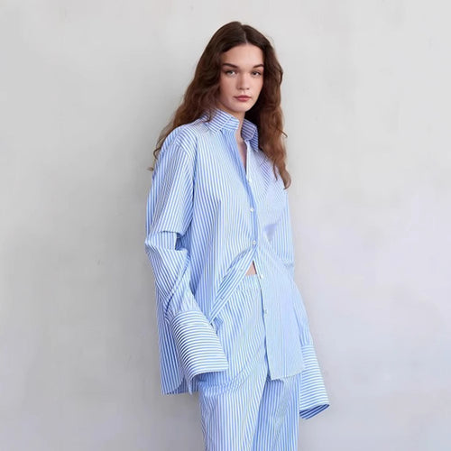 Damer Elegant og Tidløst Langærmet Bluse Stilla
