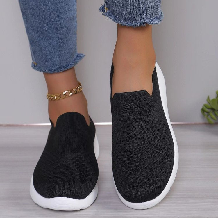 Dame Behagelige Slip-On Sneakers med åndbart overdækning Stilla