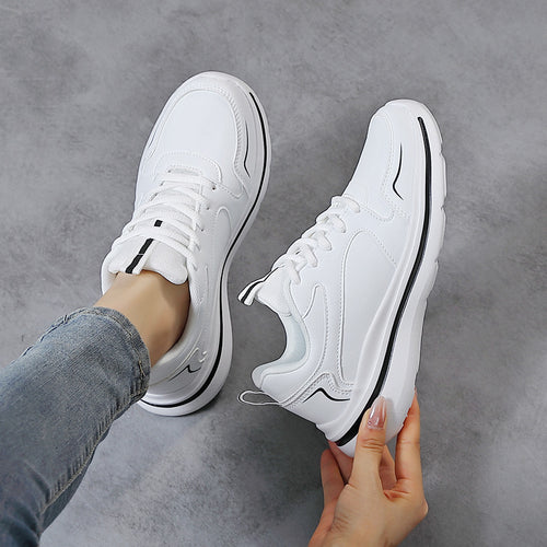 Herre Let Sport Sneakers med Åndbart Design Stilla