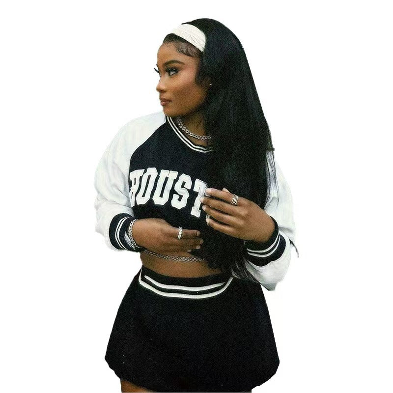 Dame Sporty Top og Mini Skirt Sæt Skovae
