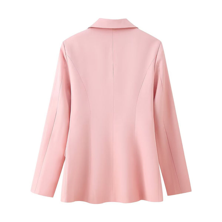 Femme Måltilpasset Dobbeltknap Blazer Stilla 1750151942