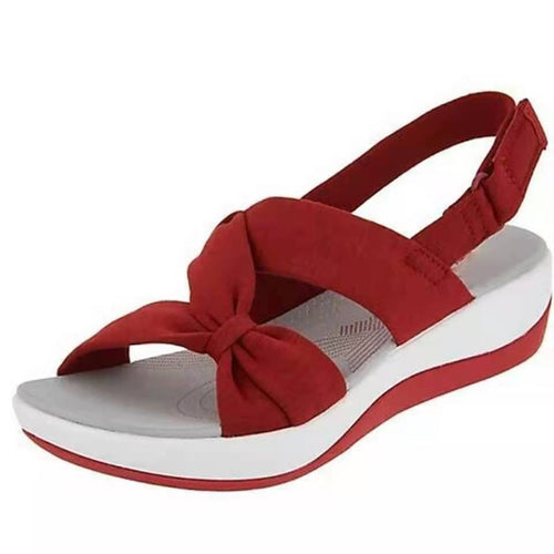 Dame Komfortable Sandaler med elegant knude-design Stilla