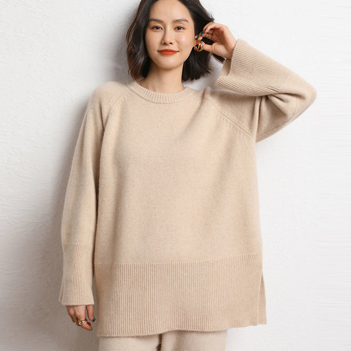 Femme Cozy Oversized Striktrøje Stilla