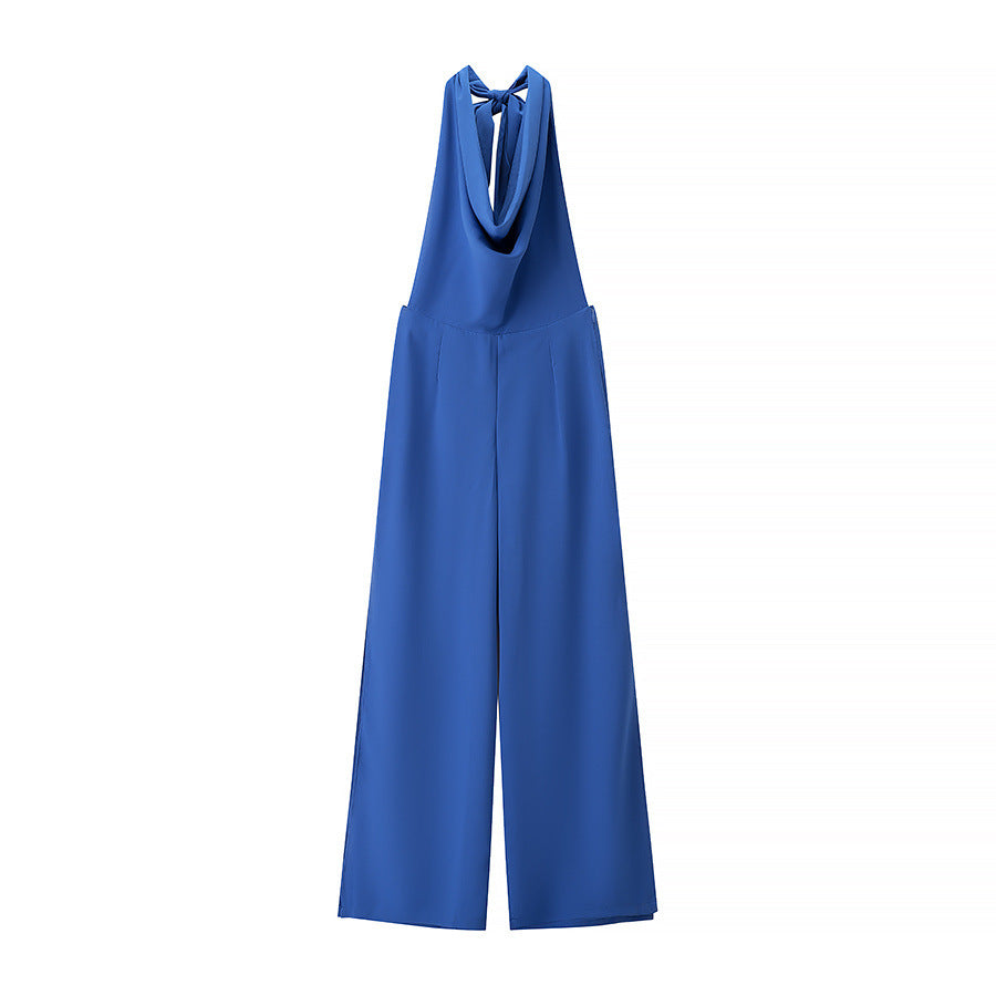 Dame Halter Neck Bred Ben Jumpsuit Stilla
