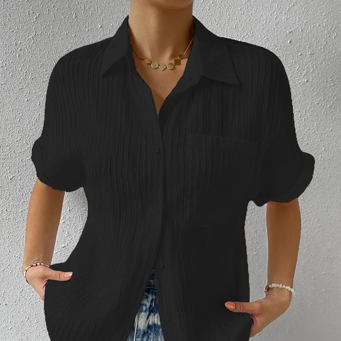 Dame Oversize Skjorte Stilla