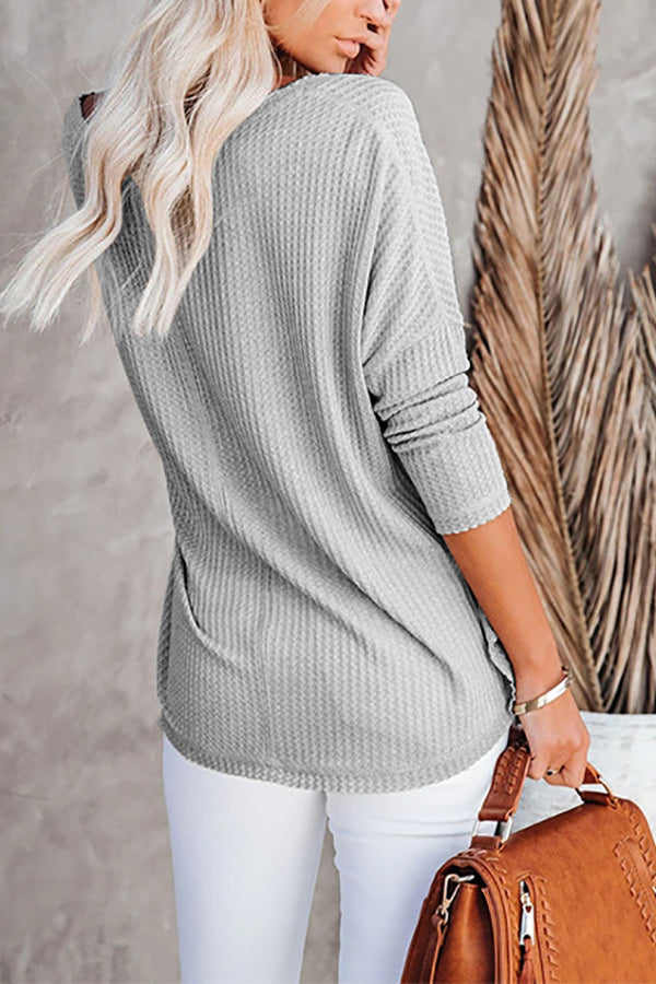 Stilla | Between Us Termisk Vaffelstrik Top