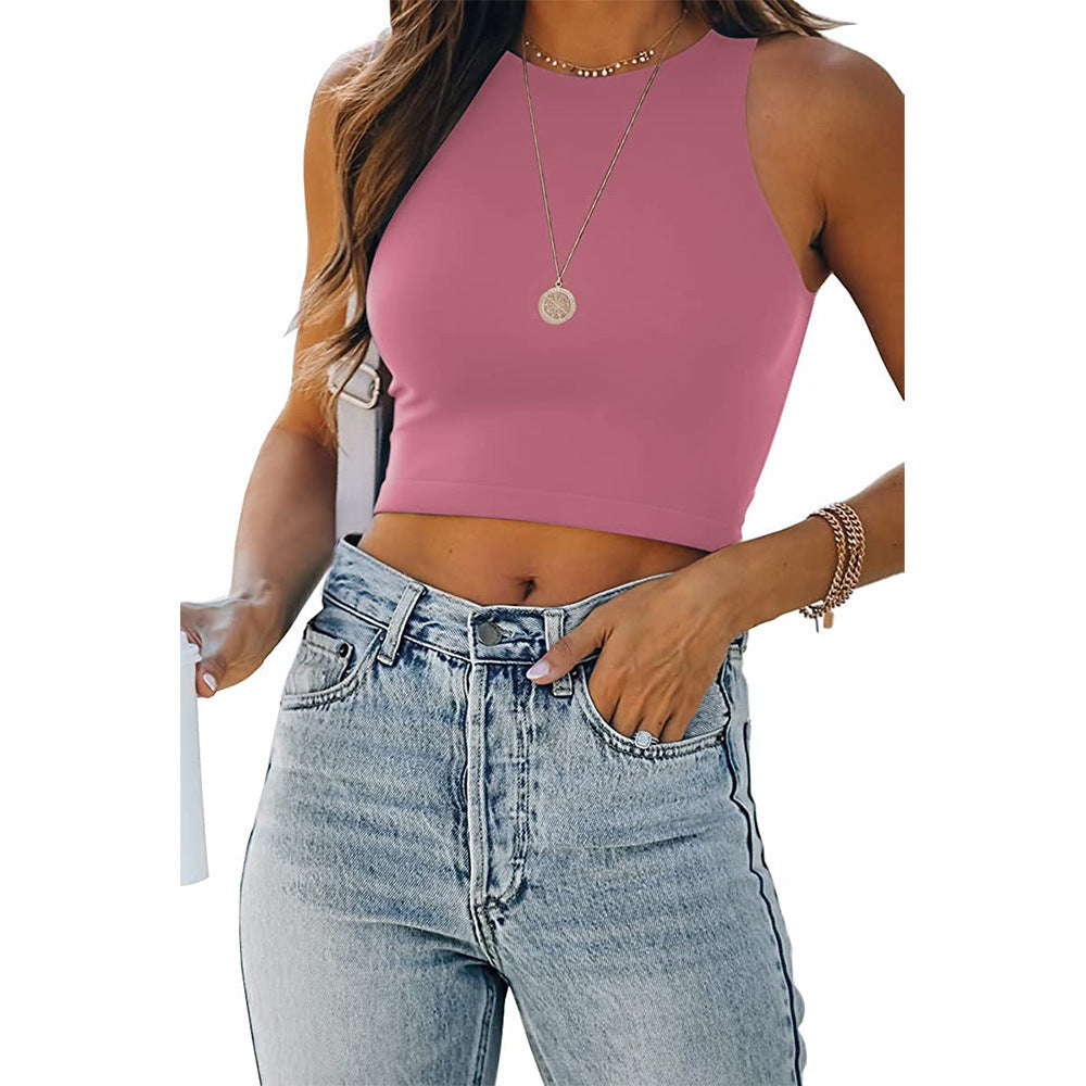 Dame figursyet Crop Top Stilla