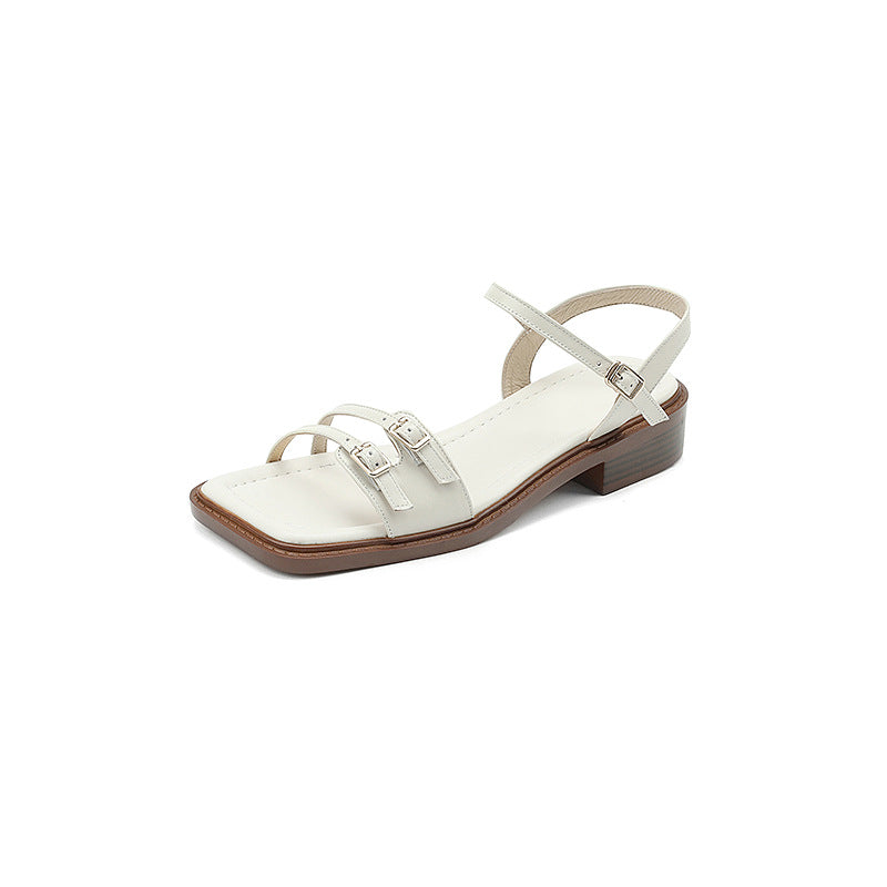 Dame sandaler med justerbare spænder fra Stilla