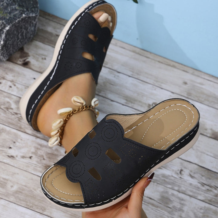 Dame Clogs med luftlommer og skridsikker sål Stilla