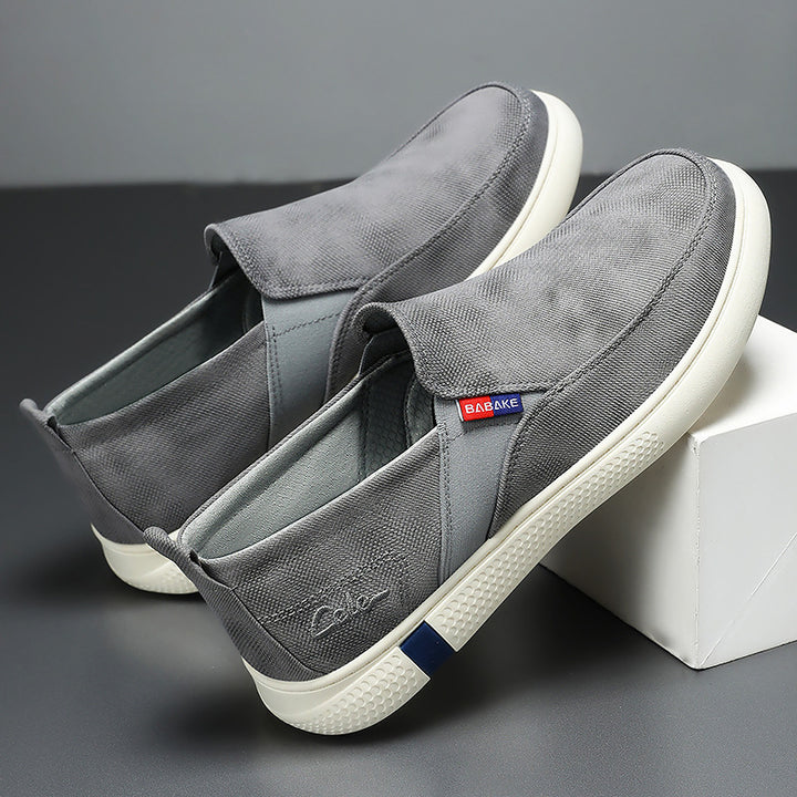 Herrer Behagelige Slip-On Fritidssko med elastisk overdel og støddæmpende sål Stilla