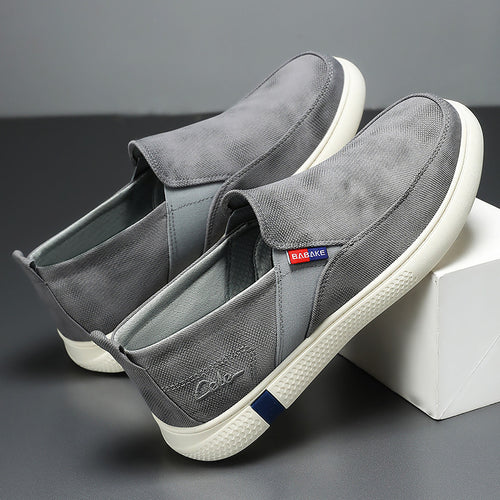 Herrer Behagelige Slip-On Fritidssko med elastisk overdel og støddæmpende sål Stilla