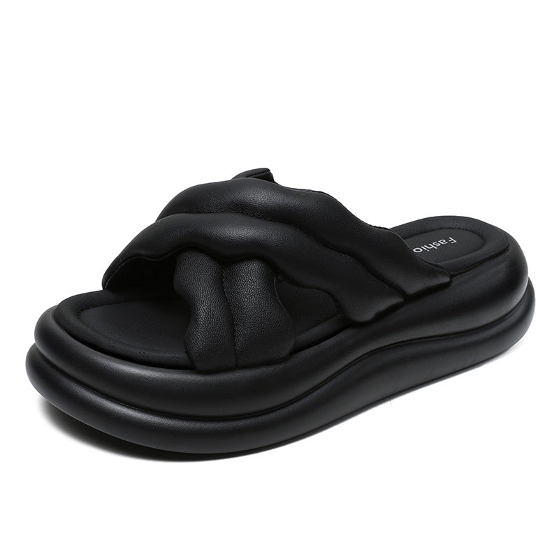 Dame Stilfulde Behagelige Slide Sandaler Stilla