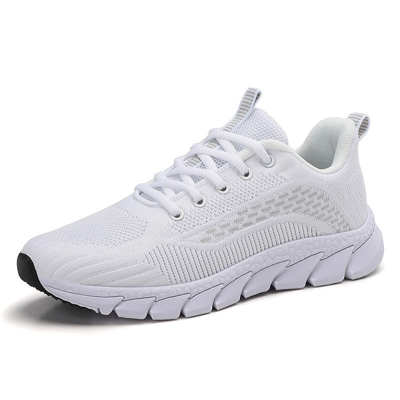Dame Let Løbesneakers med Åndbart Strik-Obermateriale Stilla