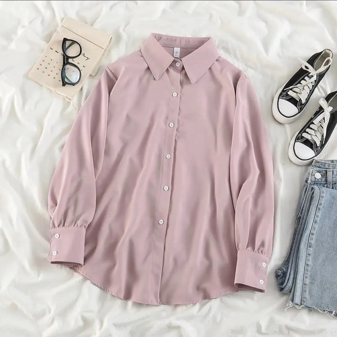 Kvinders elegante bluse med voluminøse ærmer Stilla