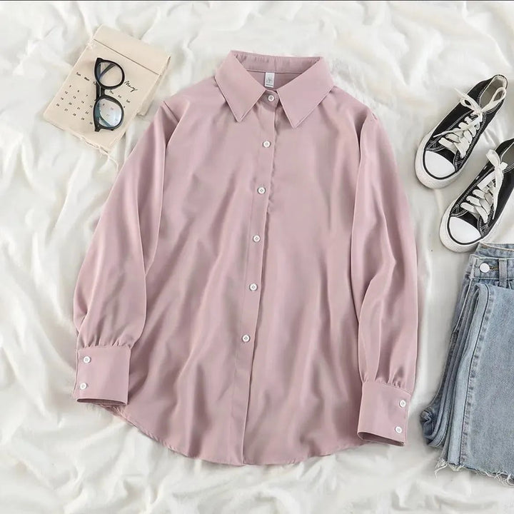 Kvinders elegante bluse med voluminøse ærmer Stilla