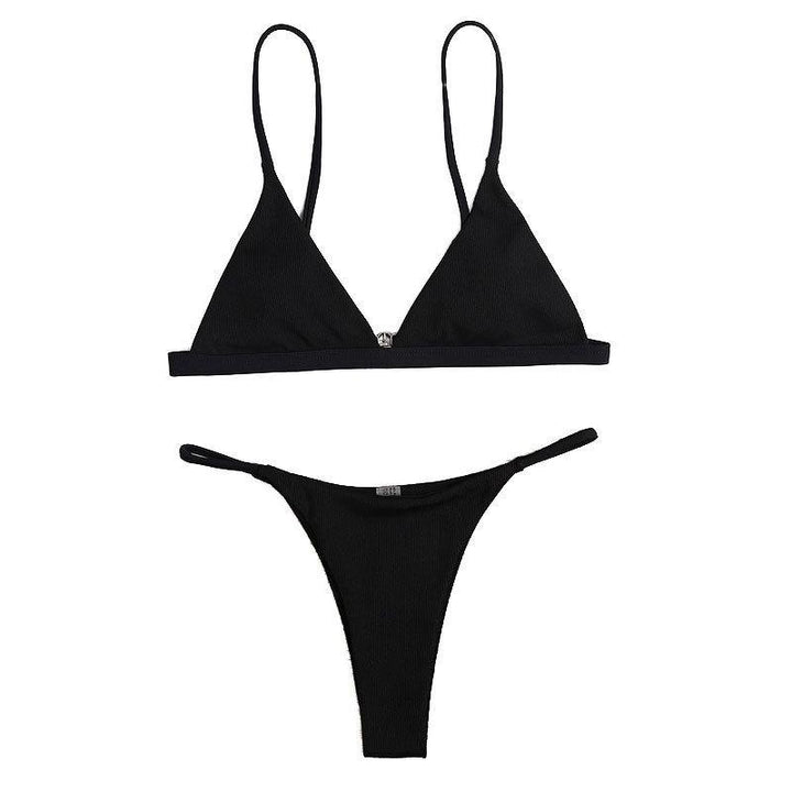 Dame Triangel-Bikini-Bh med justerbare stropper Skovae